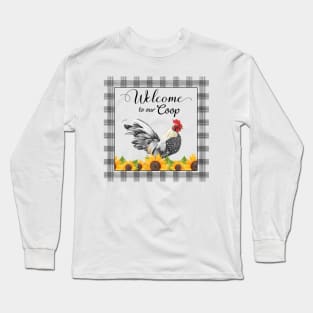 Lovely Plaid Sentiments E Long Sleeve T-Shirt